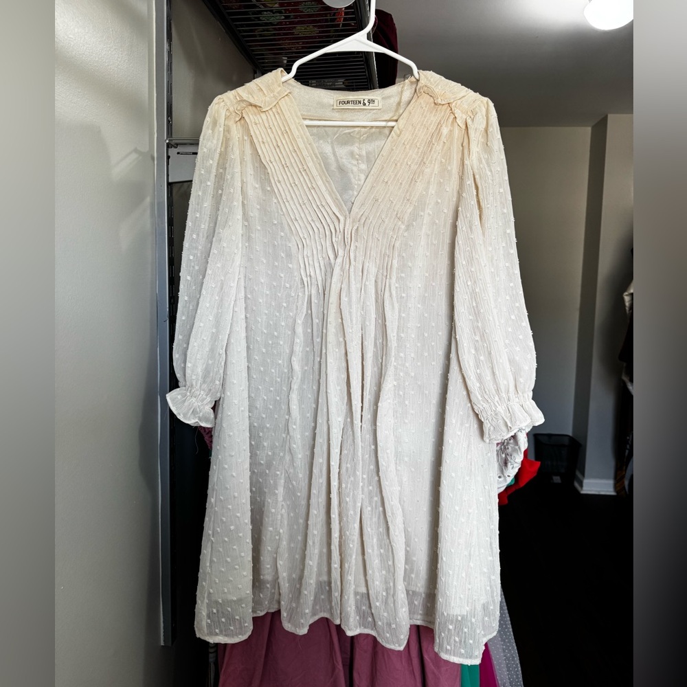 Light Peach Dress